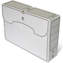 GRAFOPLAS CAJA ARCHIVO PP FOLIO BLANCO 25-PACK 70907870